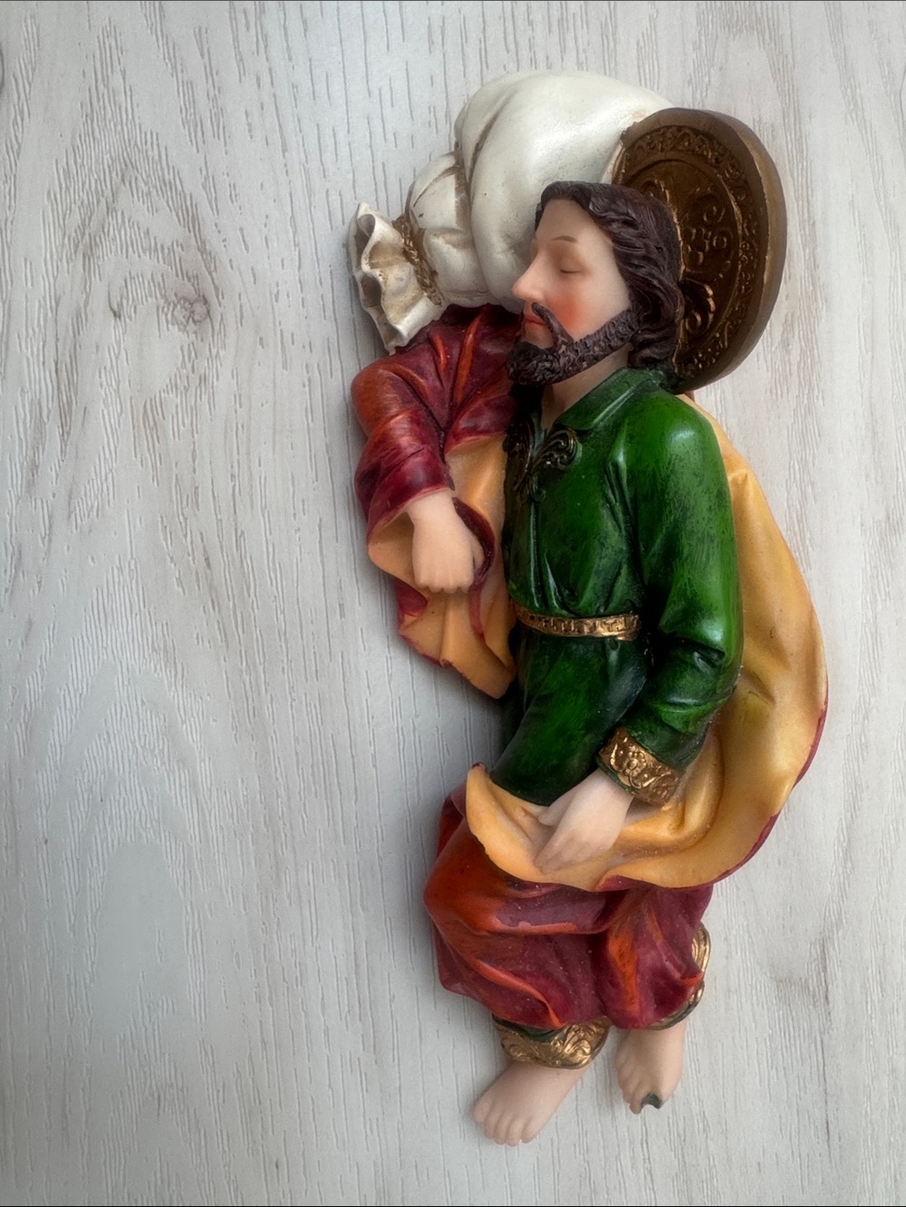 Hand-Painted Religious Saint Joseph… San Jose